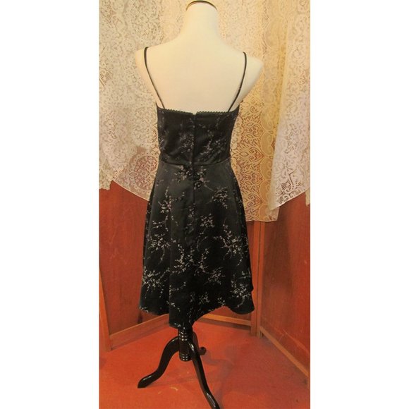 Vintage Byer Too!! Spaghetti Strap RockaBilly Party/Swing/Cocktail Dress USA S9 - Picture 6 of 7